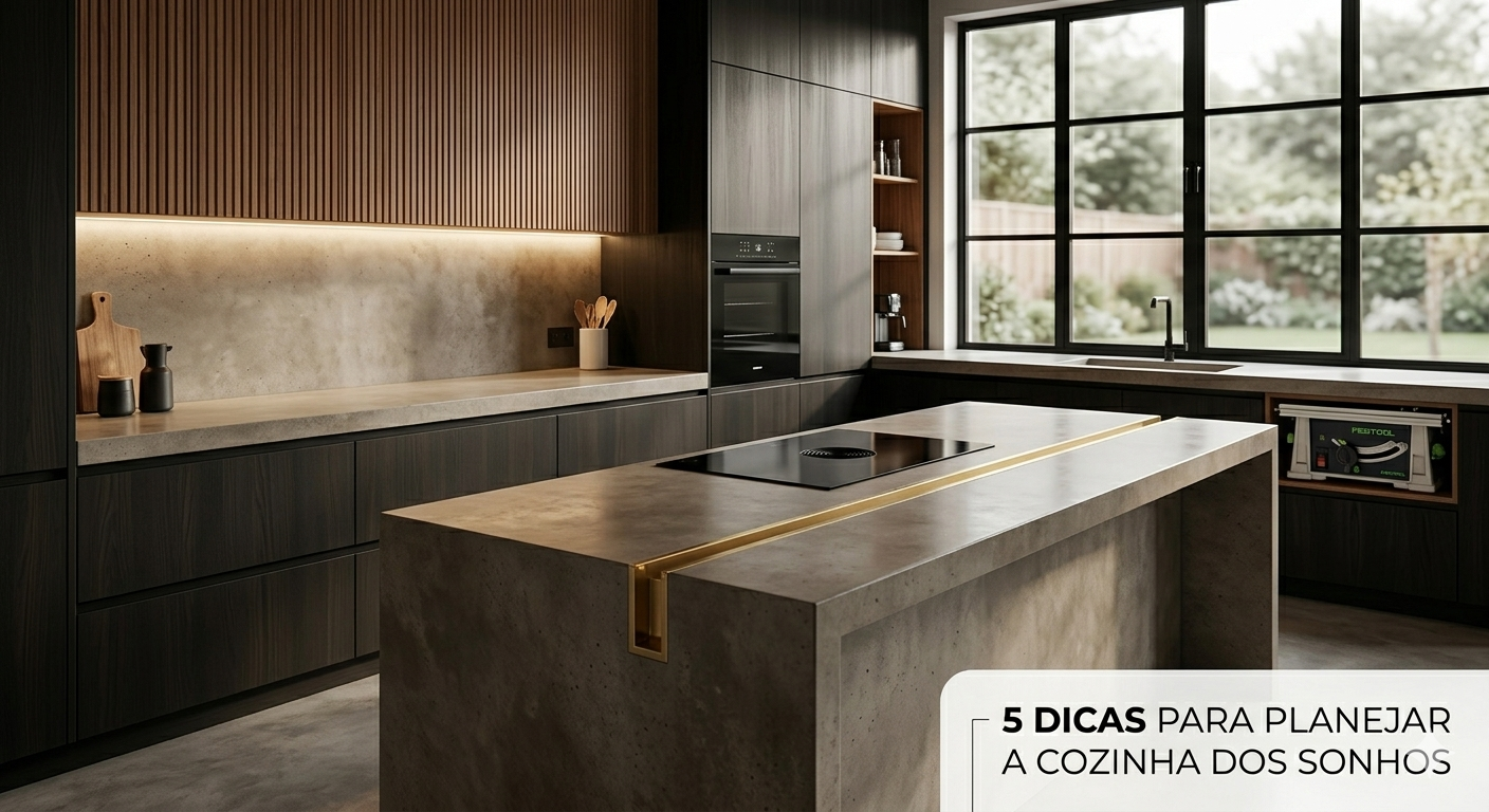 5 Dicas para planejar a Cozinha dos Sonhos